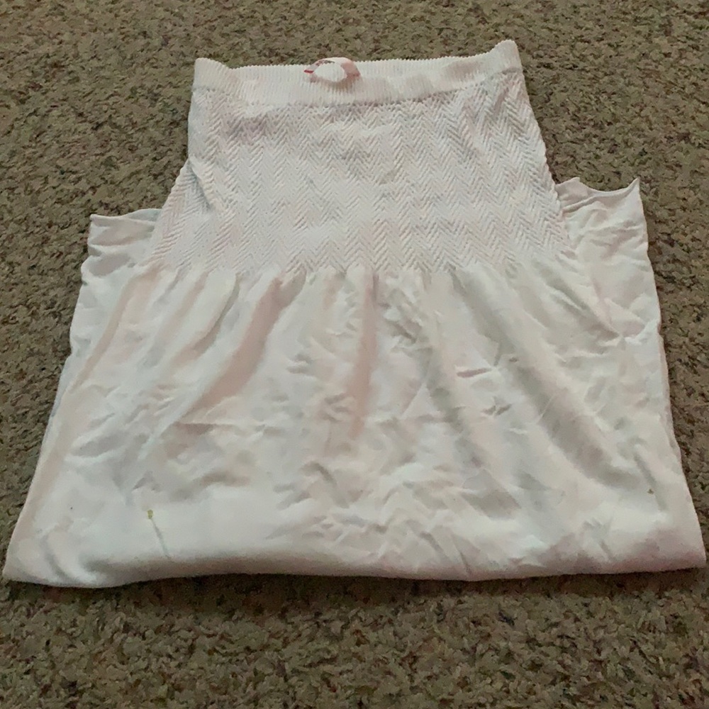 White Knit Swimsuit Cover-Up